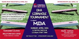 Cornhole Tournament to benefit MDA