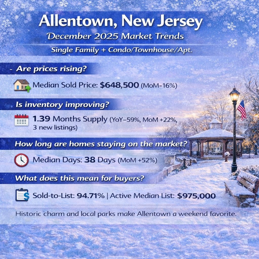 Allentown Market Trends 2005 December
