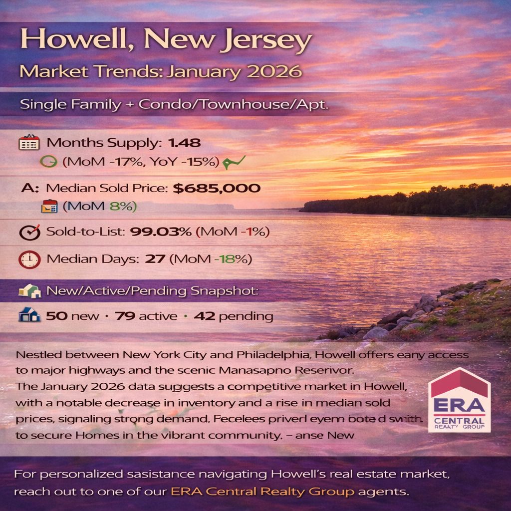 Howell Market Trends 2026 January